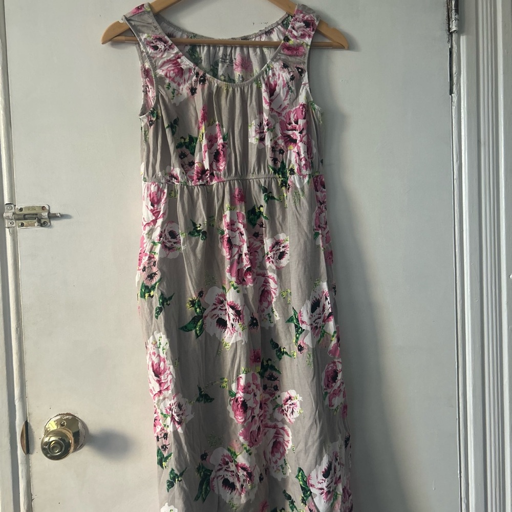 Baby Be Mine Pink Floral Maxi Dress